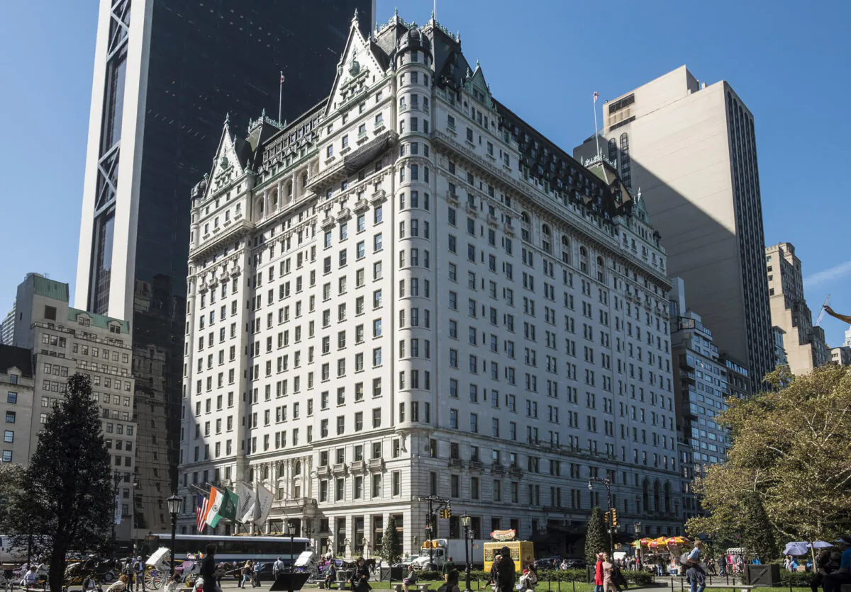The five-star Plaza Fairmont hotel on Fifth Avenue in New York. Even high-end travelers want to pay no more than $500 a night for a hotel, and they aren't interested in paying extra for greener or fancier options, according to the latest MLIV Pulse survey. (Dreamstime/TNS)
