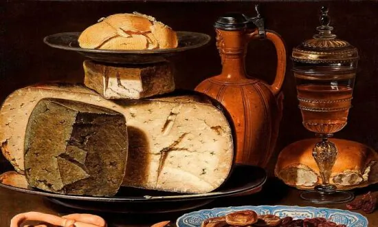 An Abundant Table: ‘Still Life With Cheeses, Almonds and Pretzels’ by Clara Peeters
