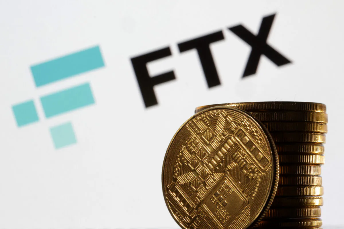 FTX logo in an illustration taken on March 31, 2023. (Dado Ruvic/Illustration/Reuters)