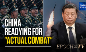 Chinese Troops Ordered to Up Training: ‘Actual Combat’