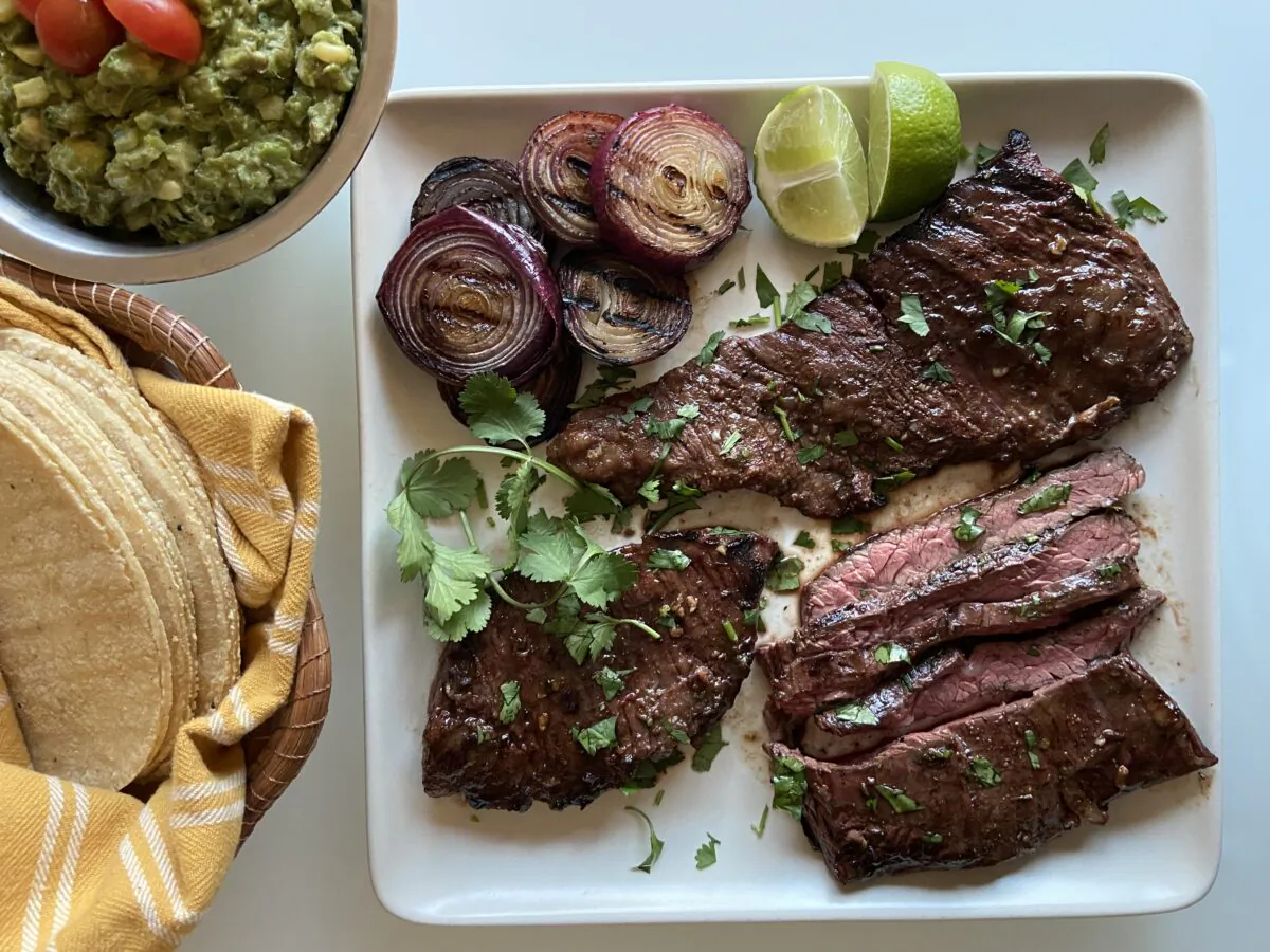 Skirt steak can be marinated and seared to tenderness. (JeanMarie Brownson/TNS)