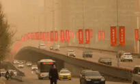 Sandstorms Shroud Beijing, Northern China