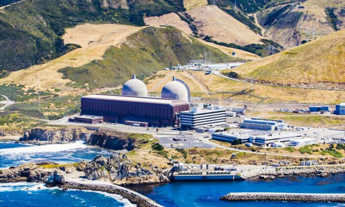 The Diablo Canyon Nuclear Power Plant, in Avila Beach, Calif., is among the nation's 55 operating nuclear power plants. (Joe Johnston/The Tribune (of San Luis Obispo) via AP)
