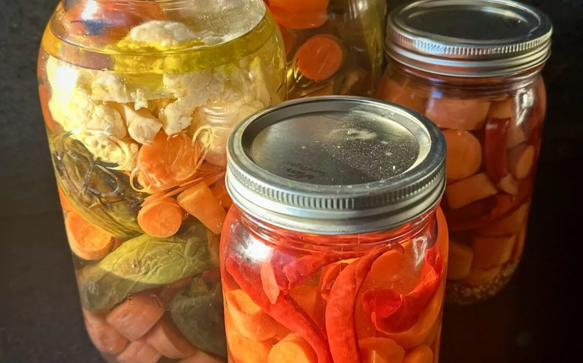 No canning skills are required for these easy refrigerator pickles. (Ari LeVaux)
