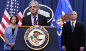 US AG Garland Holds News Conference on Drug Trafficking