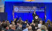 DeSantis Decries ‘Woke-Mind Virus’ in Speech to Ohio Republican Faithful