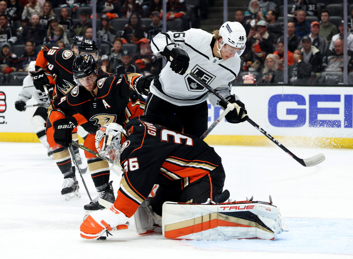 NextImg:Kempe's Hat Trick Sends 3rd-Place Kings Past NHL-Worst Ducks