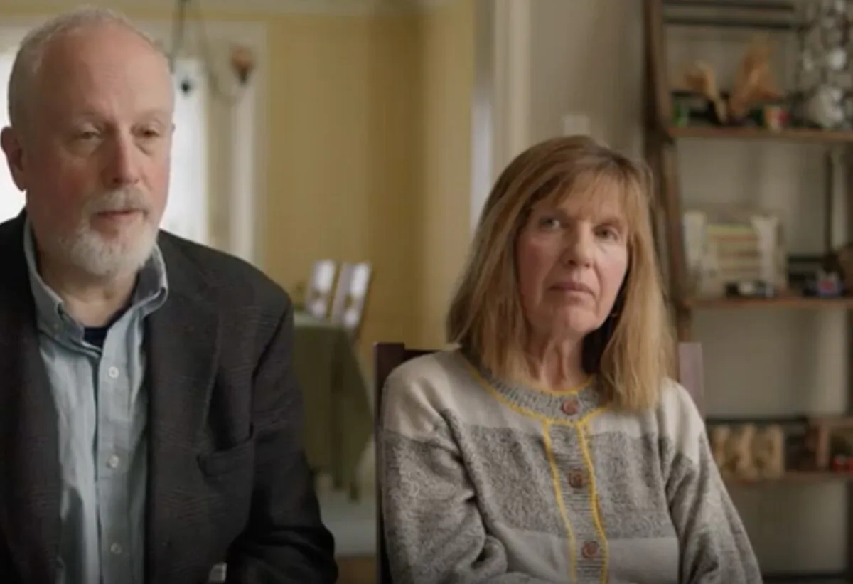 The parents of Wall Street Journal reporter Evan Gershkovich, Mikhail and Ella Gershkovich, speak out for the first time since their son's March 29 detainment in Russia. Credit: Screenshot/WSJ.