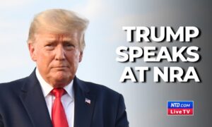 Trump Speaks at National Rifle Association’s Annual Conference