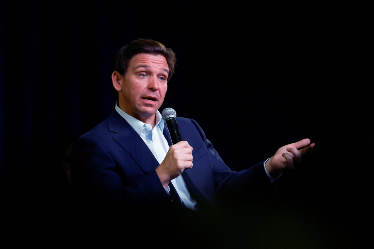 NextImg:Florida Gov. Ron DeSantis Attends New Hampshire GOP’s Fundraising Dinner