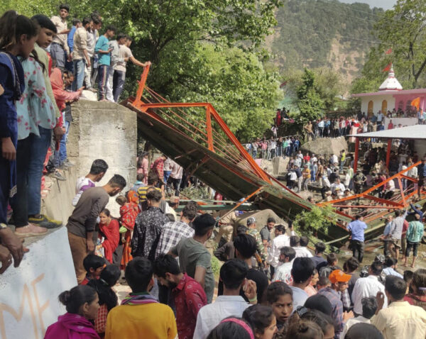India Bridge Collapse