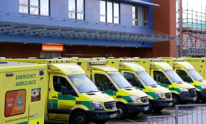 Ambulance, GP, and Emergency Care Waits Among Biggest NHS Concerns: Poll