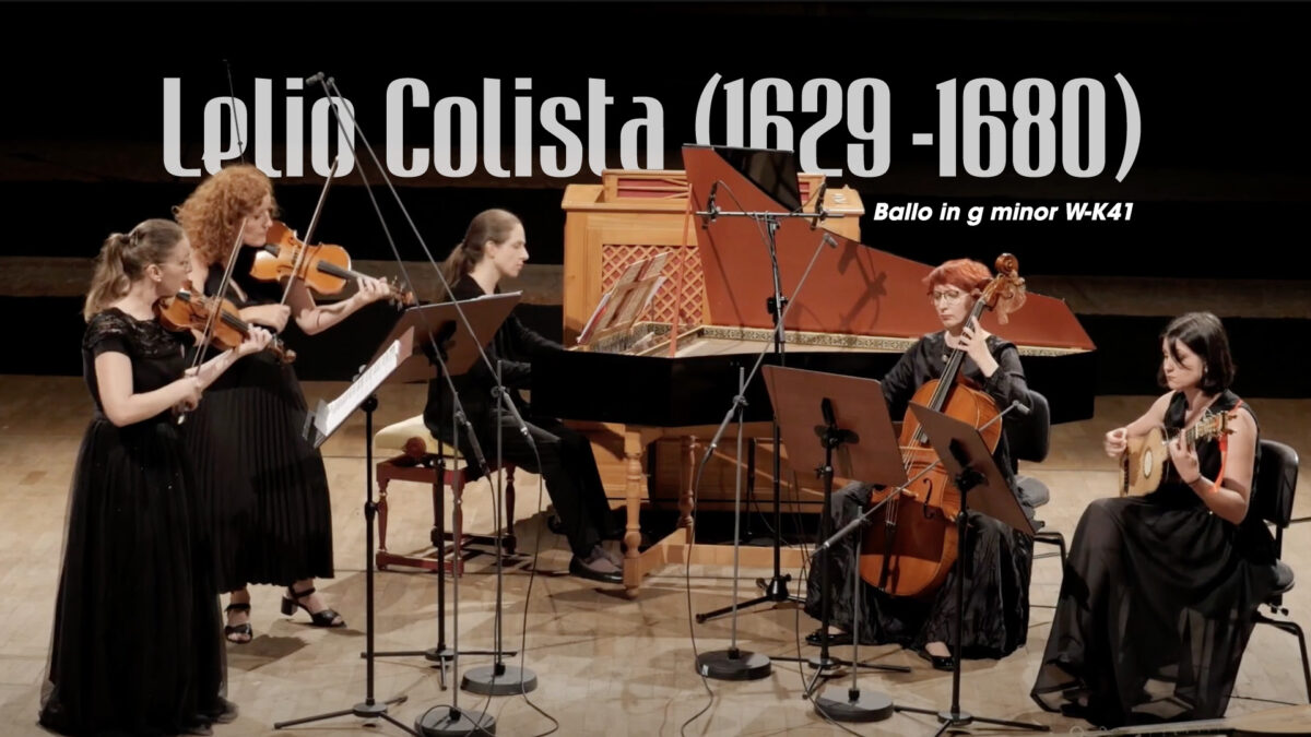 NextImg:Lelio Colista (1629–1680): Ballo in G Minor W-K41