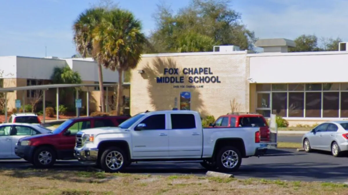 Fox Chapel Middle School in Hernando County, Fla. (Google Maps/Screenshot via NTD)