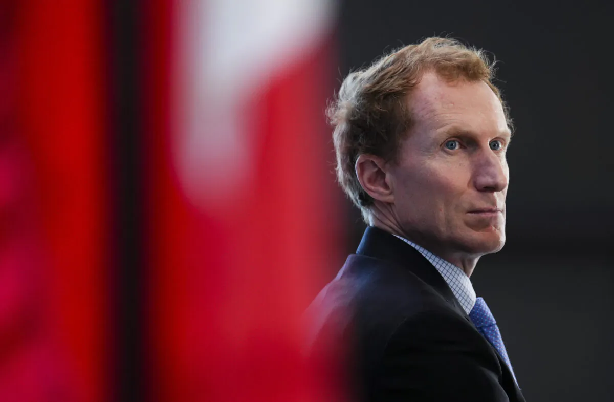Minister of Immigration Marc Miller is seen at an announcement in Ottawa on Feb. 28, 2023. (The Canadian Press/Sean Kilpatrick)