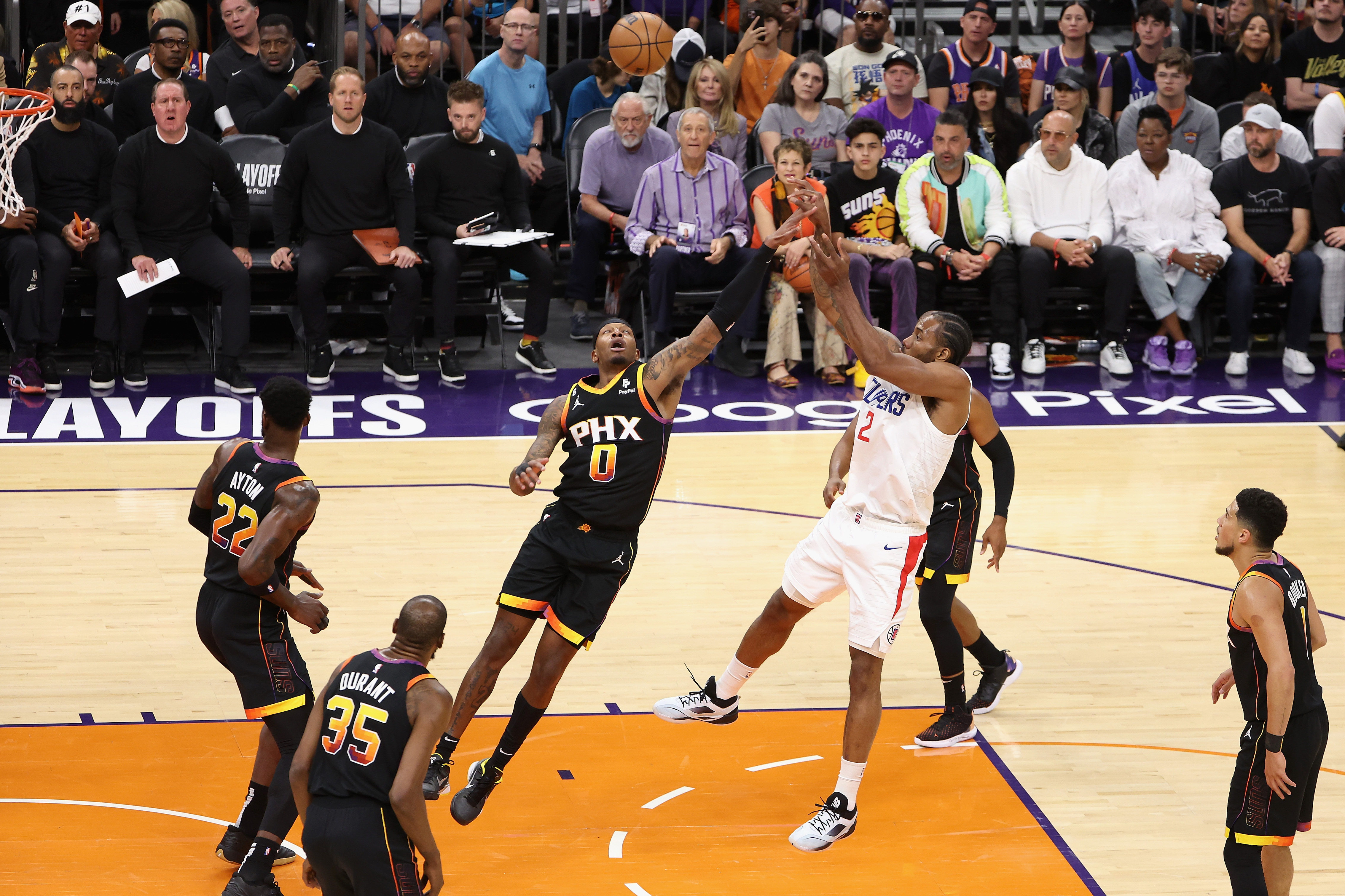 Leonard Scores 38 to Lead Clippers Past Durant, Suns 115–110 | The