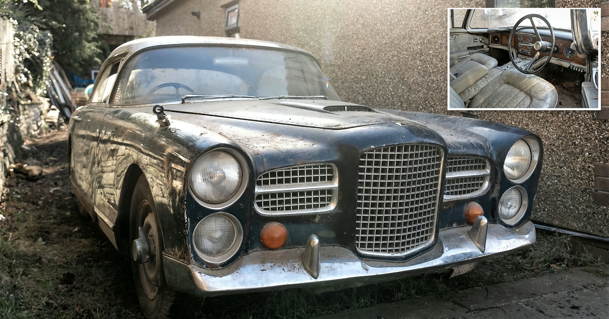 NextImg:Extremely rare 'absolute gem' vintage car abandoned in garage for 50 yrs is worth a fortune