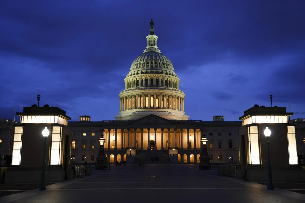The U.S. Capitol building in Washington on March 31, 2023.(Madalina Vasiliu/The Epoch Times)