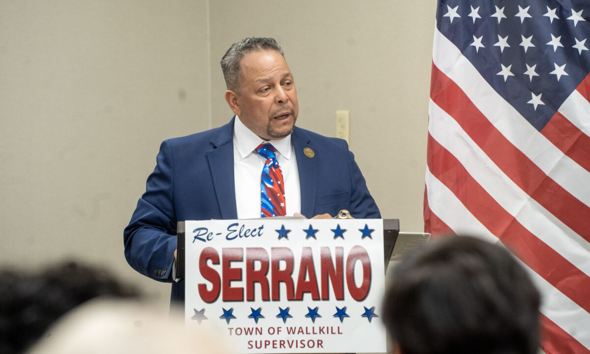 NextImg:Town of Wallkill Supervisor George Serrano Launches Reelection Bid