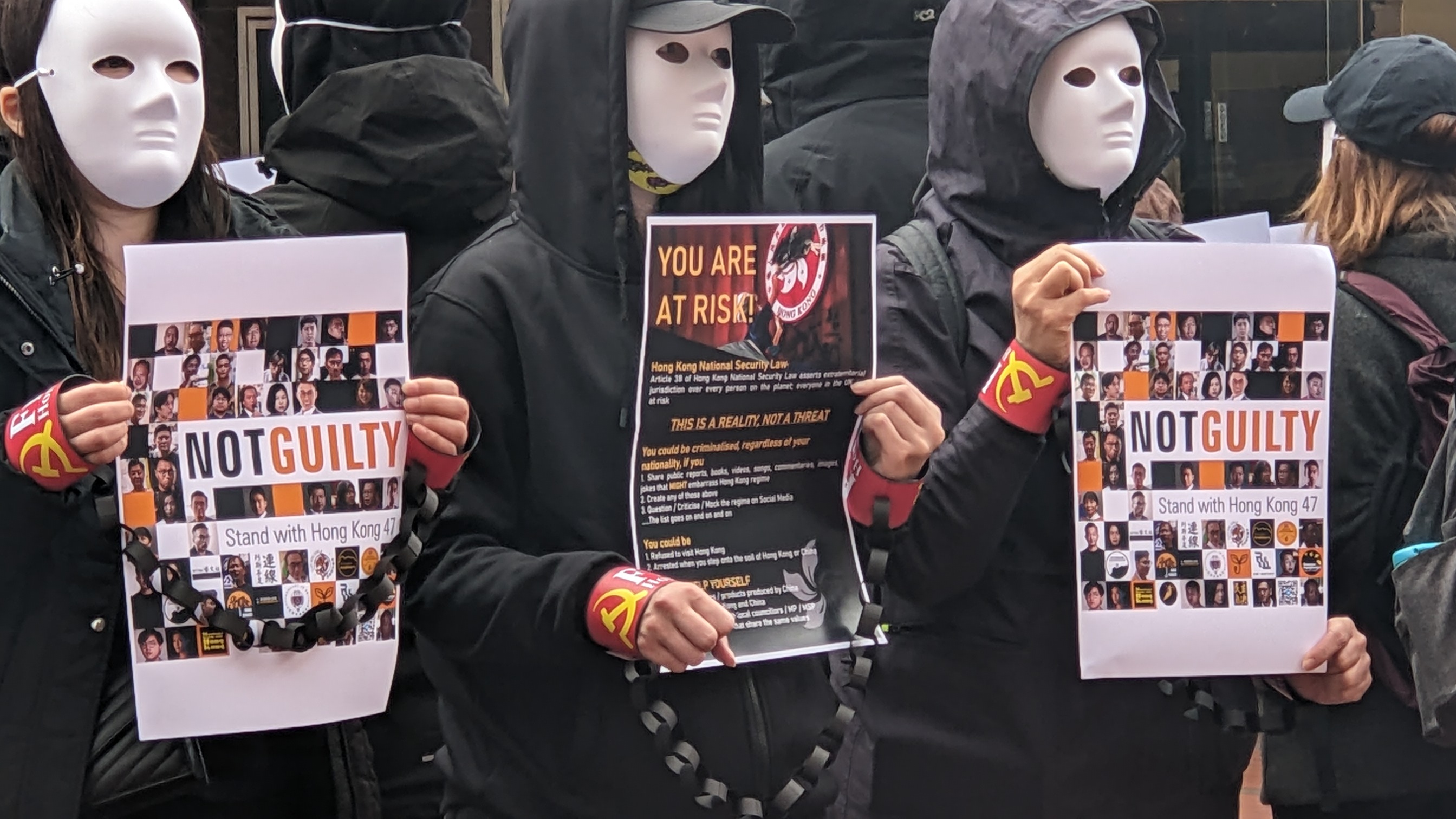 Hongkongers Hold 22 'Silent Stand With Hong Kong' Global Events in Solidarity With the HK47 Trial Defendants - Vimarsana News