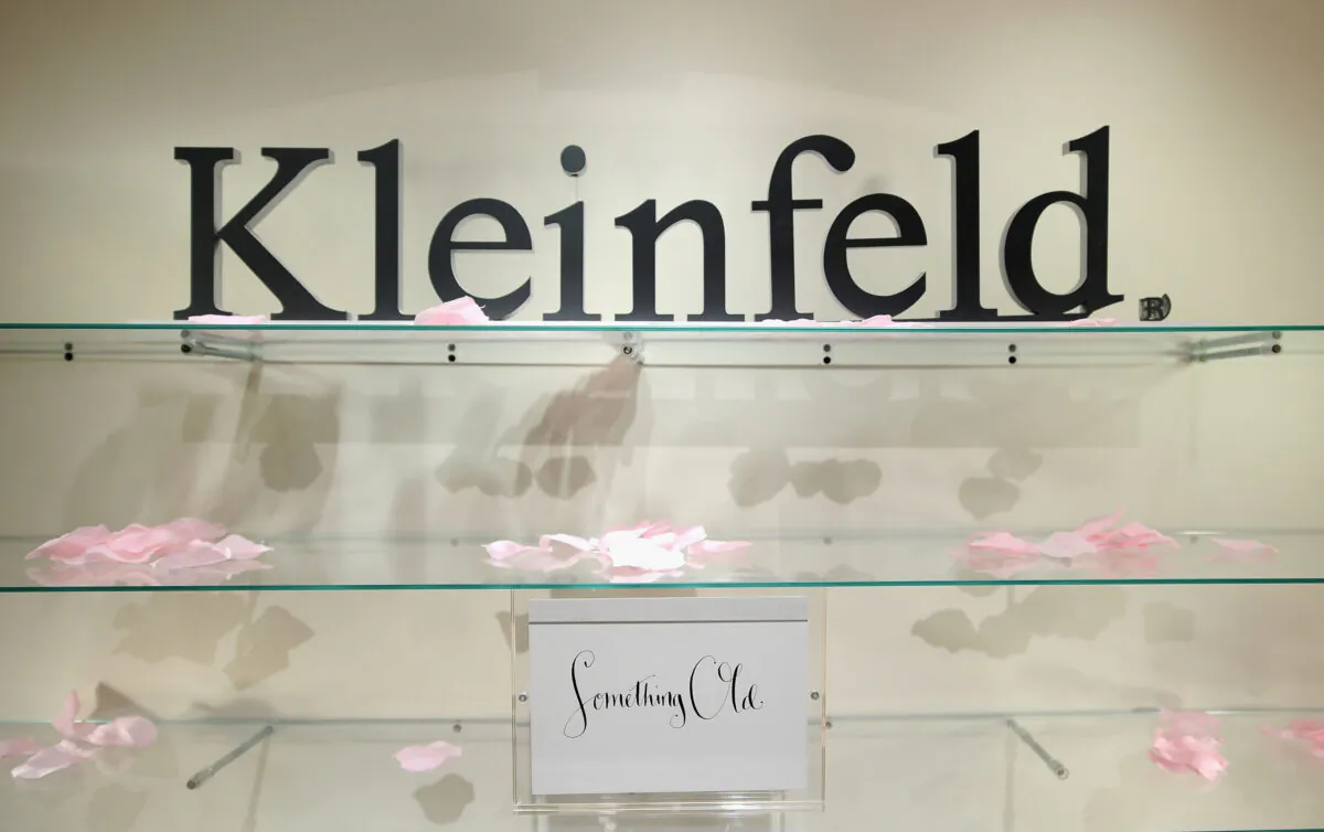 A general view of atmosphere during Gilt Celebrates Kleinfeld Bridal's first ever digital sample sale in their Manhattan store at Kleinfeld in New York on Jan. 12, 2015.  (Andrew Toth/Getty Images for GILT)