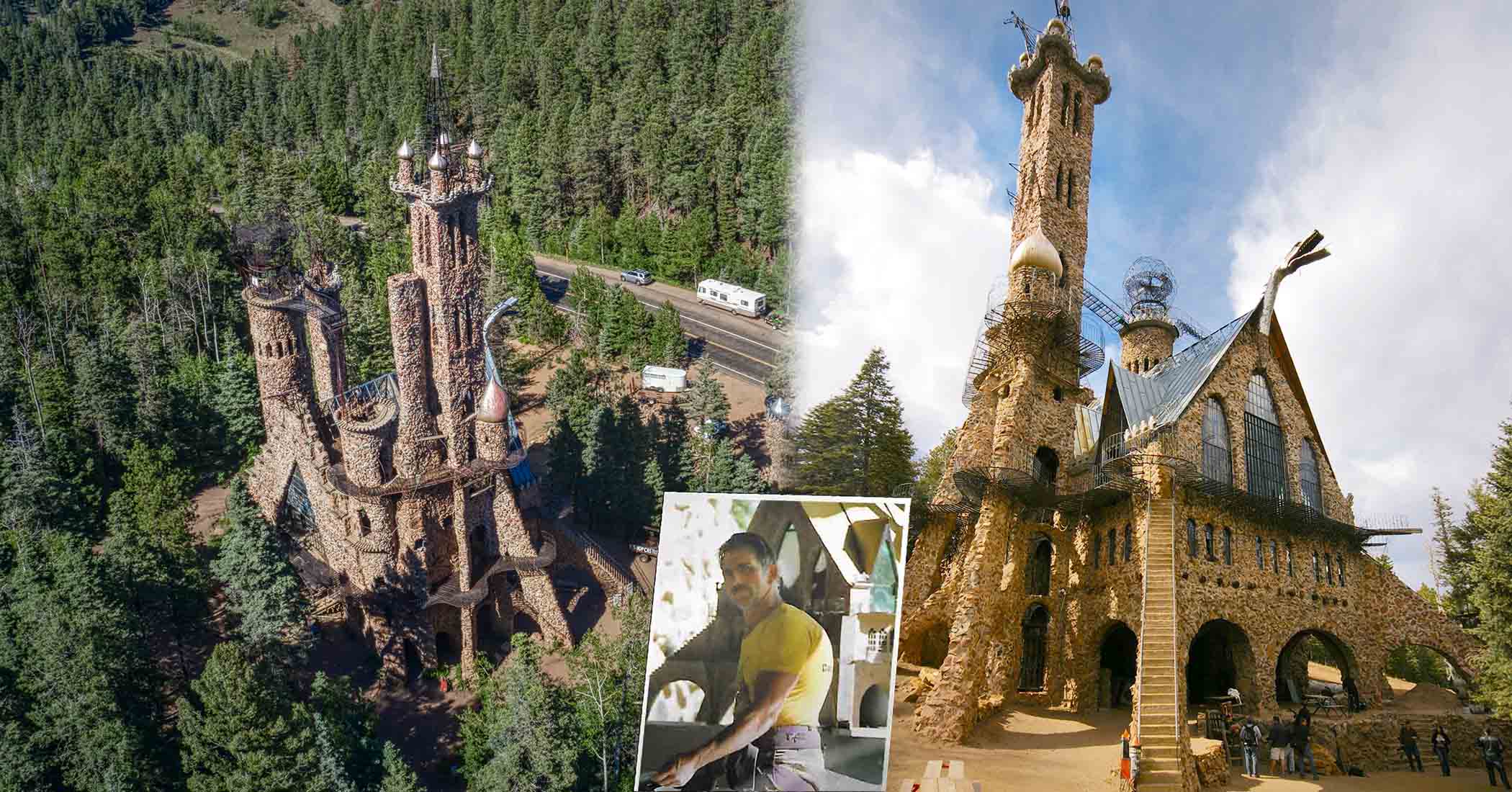 NextImg:Man spends 52 years building 160-foot rock castle in Colorado forest—now he's 79 years old