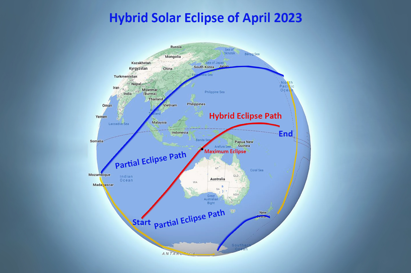 UltraRare Hybrid Solar Eclipse to Grace the Heavens April 19—One of