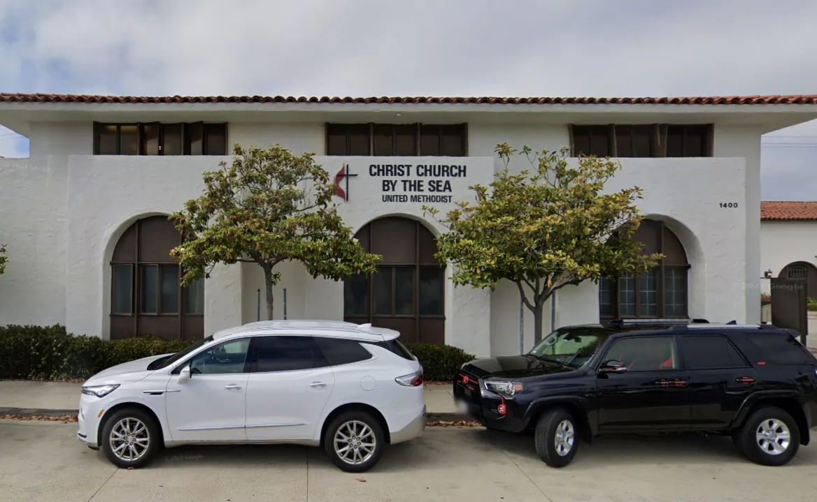 The Christ Church by the Sea in Newport Beach, Calif., in June 2022. (Screenshot via GoogleMaps.com)