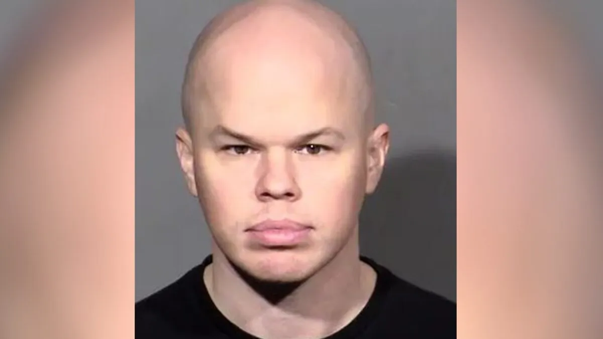 Samuel Brinton in a file mugshot. (Las Vegas Metropolitan Police Department via The Epoch Times)