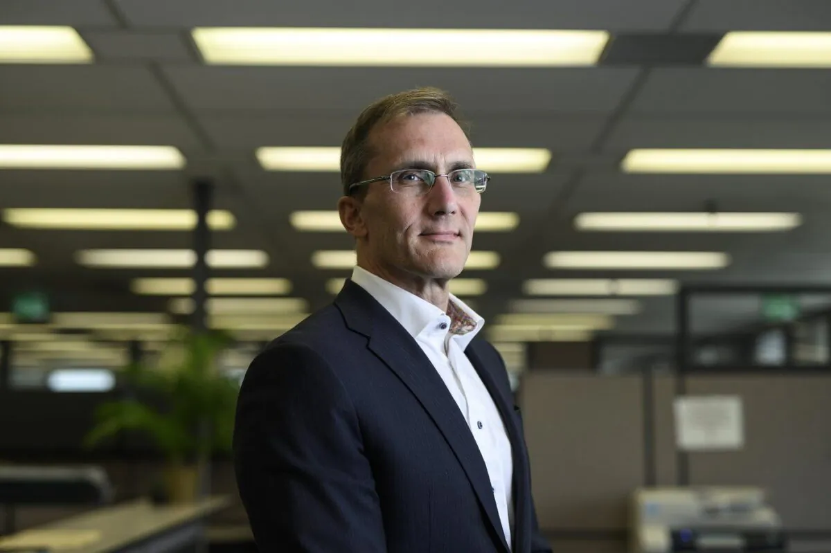 Troy Crosby, Assistant Deputy Minister of the Materiel Group at the Department of National Defence, is shown in Ottawa, on April 18, 2023. (The Canadian Press/Justin Tang)
