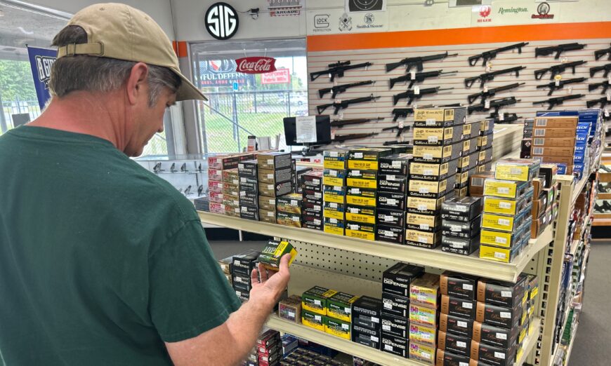 Americans are stockpiling 5.56 ammunition due to a 39% price surge.