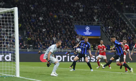 Inter Advances Past Benfica, Sets up Milan Semifinal in Champions League