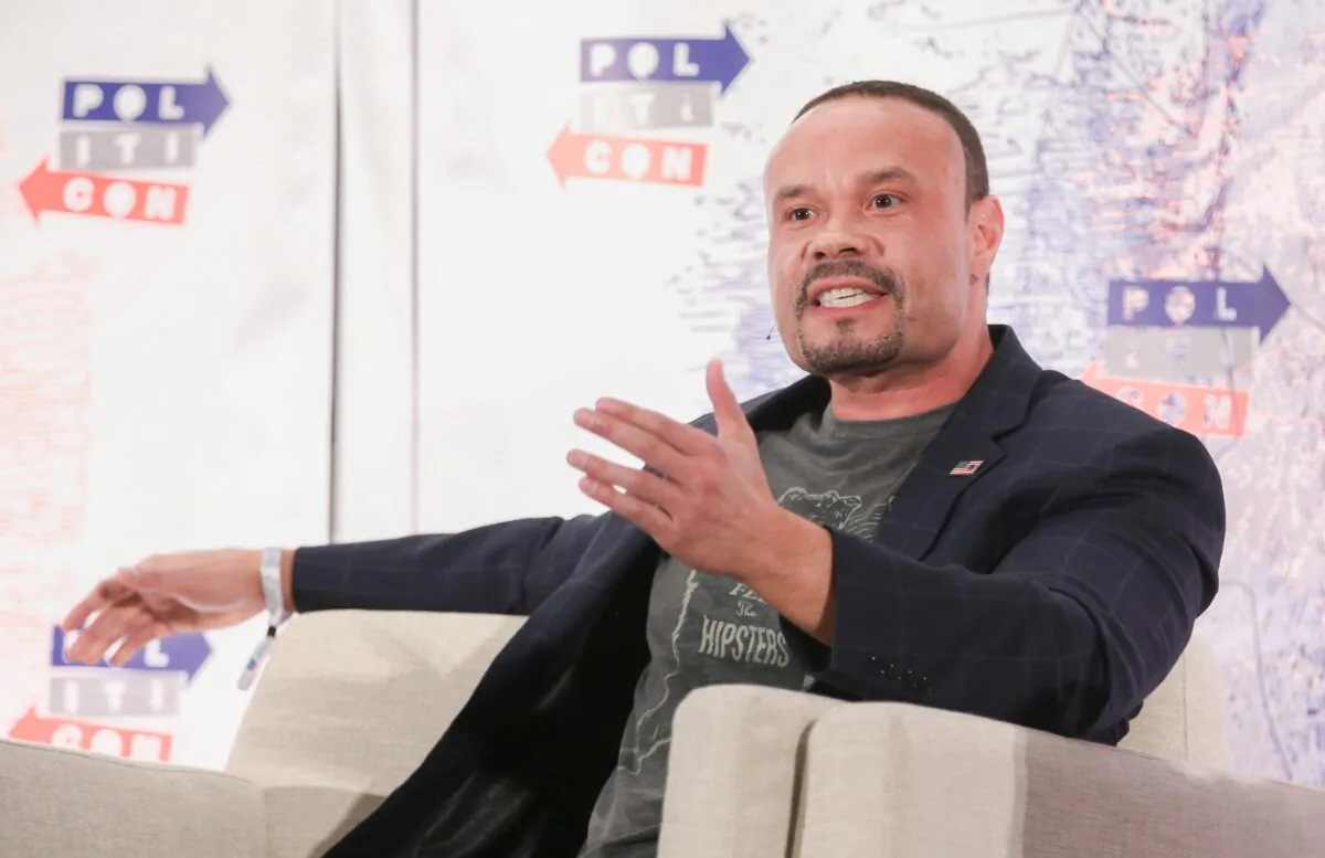 Dan Bongino speaks onstage during Politicon 2018 at Los Angeles Convention Center in Los Angeles on Oct. 21, 2018. (Phillip Faraone/Getty Images for Politicon)