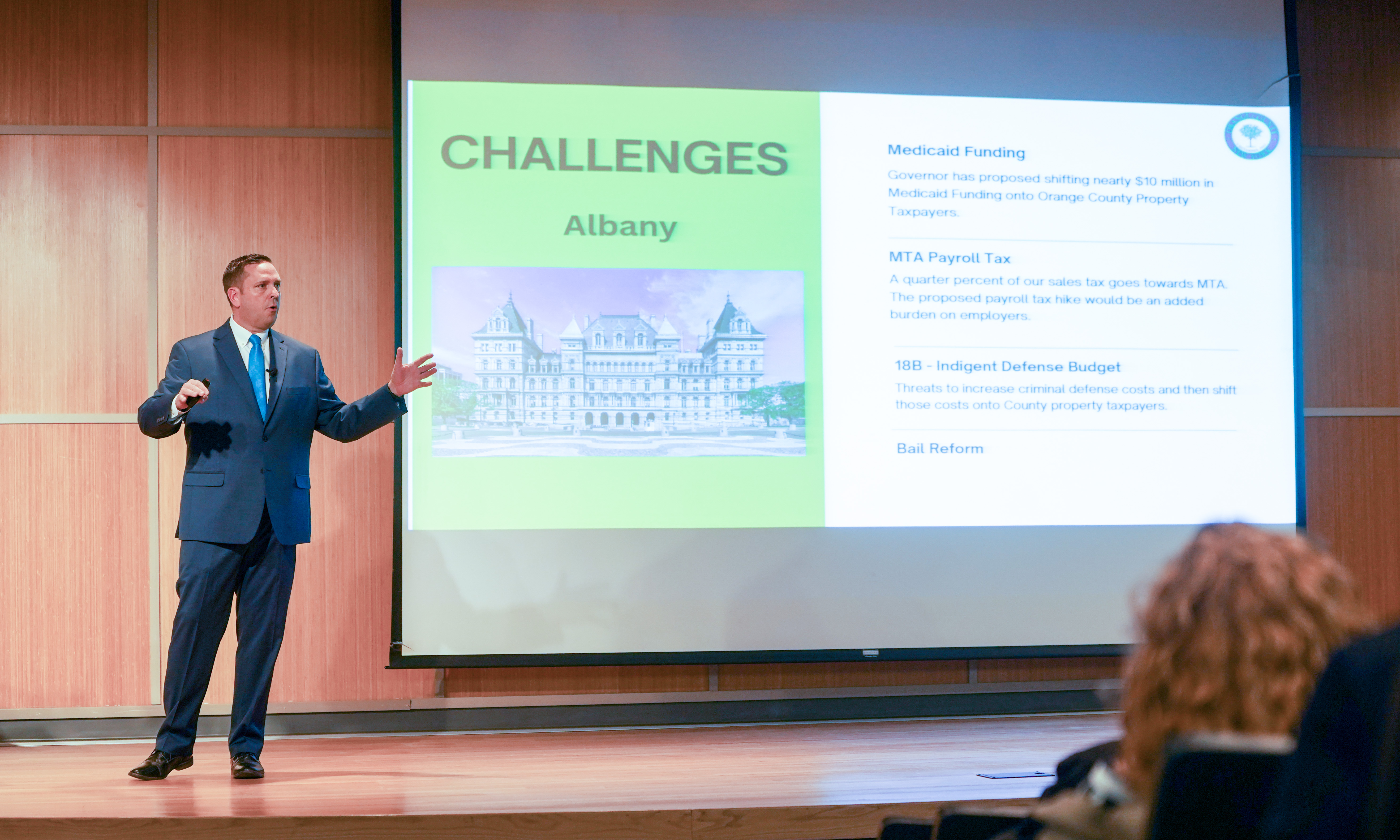 Orange County Executive Steve Neuhaus Delivers Annual Address - Vimarsana News