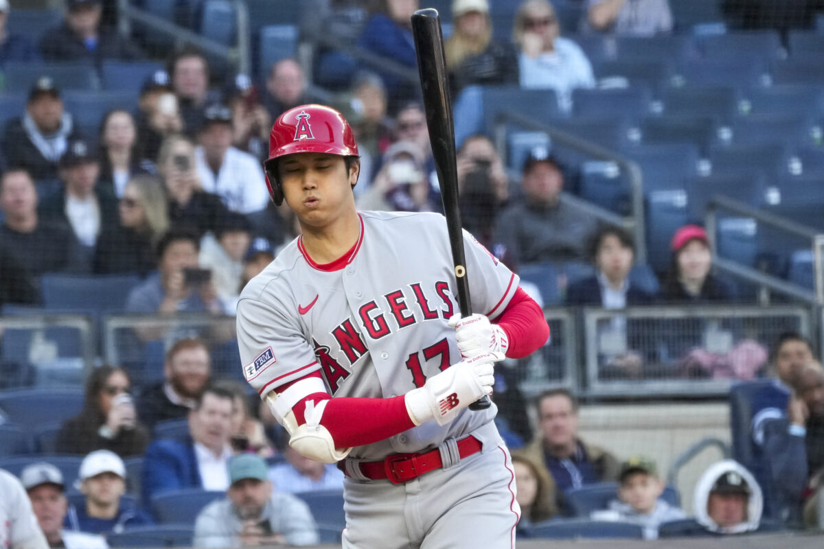 Hunter Renfroe, Shohei Ohtani, Mike Trout and Taylor Ward of the Los  News Photo - Getty Images