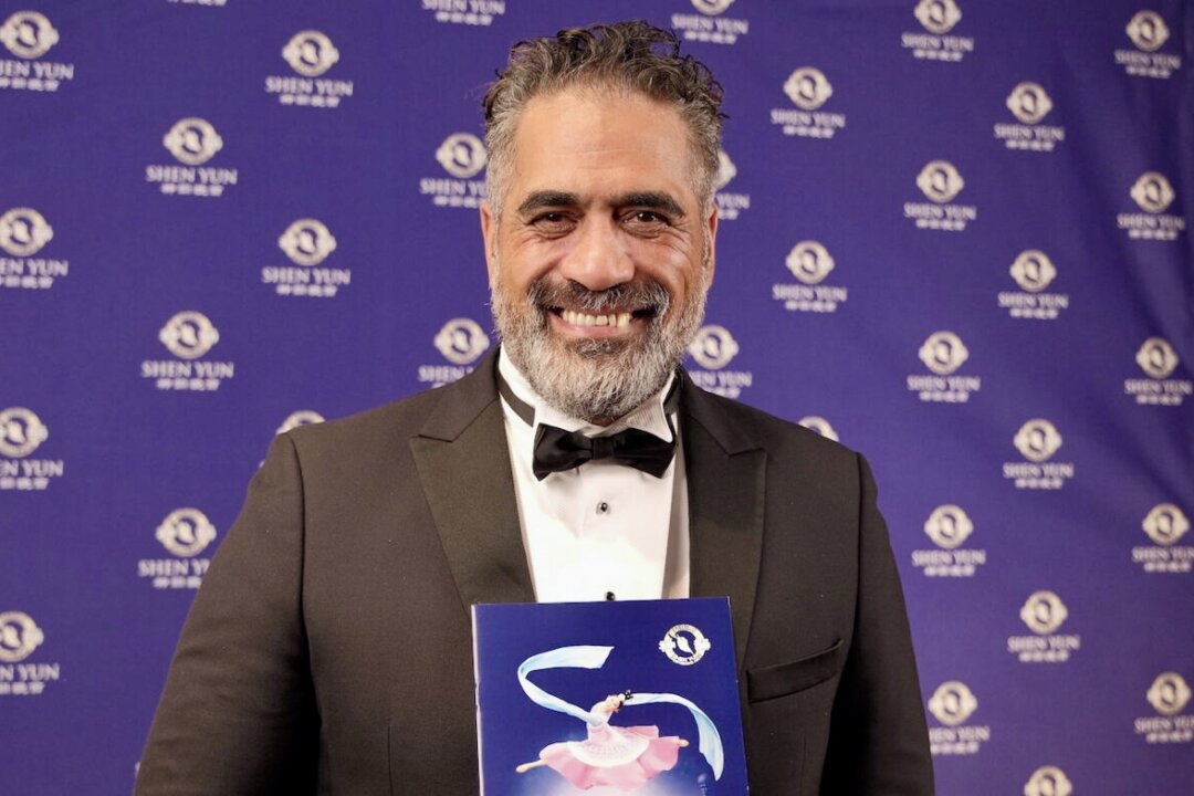 Roimata Minhinnick enjoyed Shen Yun Performing Arts at the Kiri Te Kanawa Theatre in Auckland, New Zealand, on April 20, 2023. (NTD)