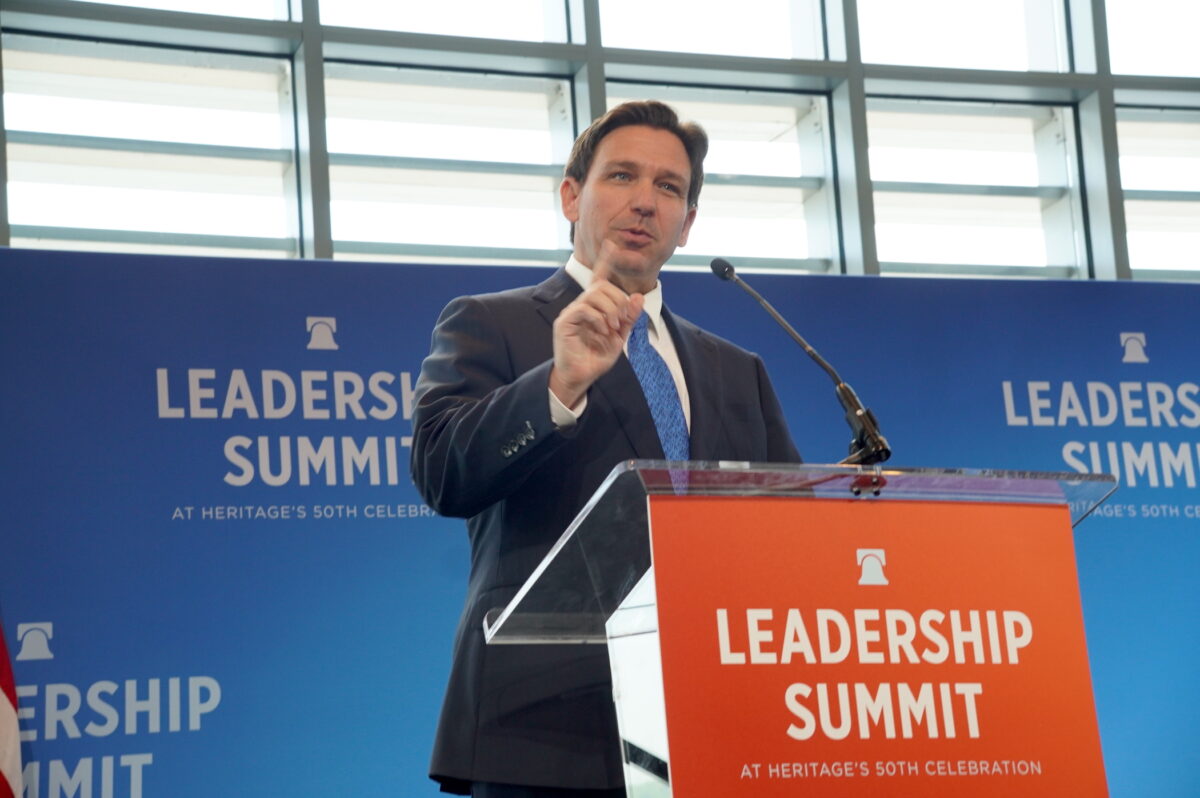 NextImg:'No Substitute for Victory': DeSantis Calls on Conservatives to Wield Political Power