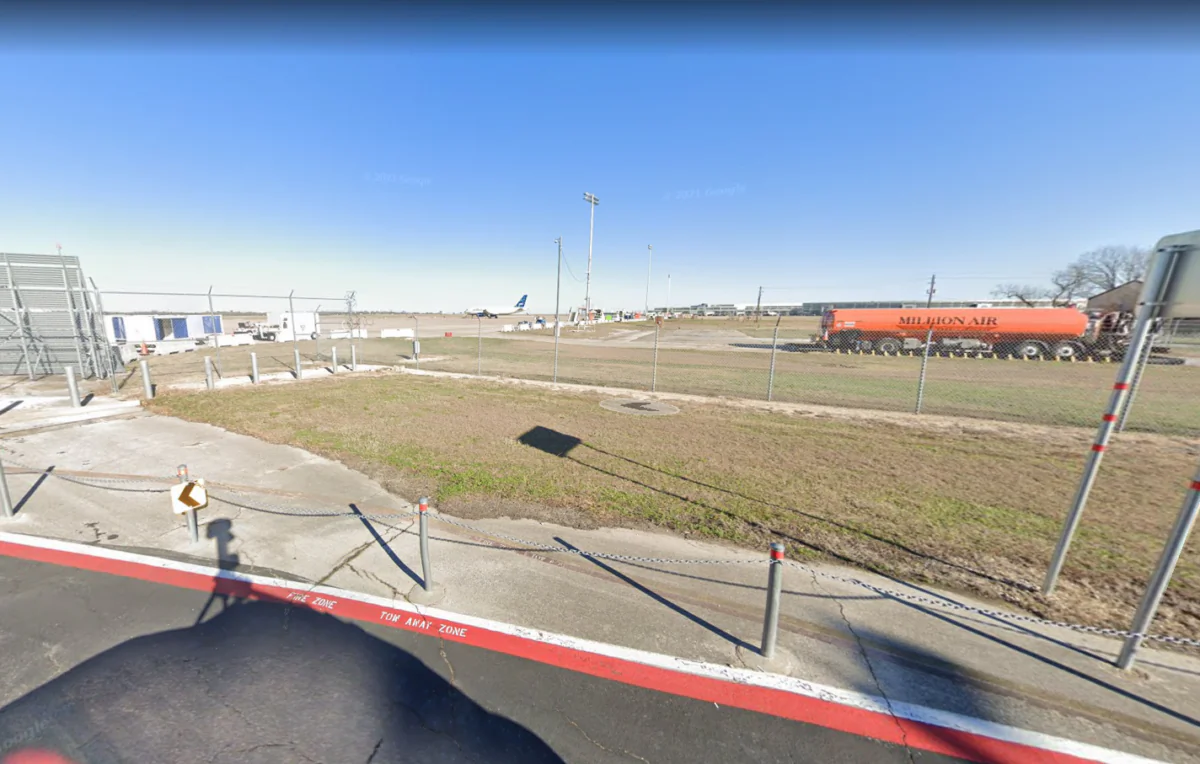 Austin-Bergstrom International Airport in Austin, Texas in March 2021. (Google Maps/Screenshot via The Epoch Times)