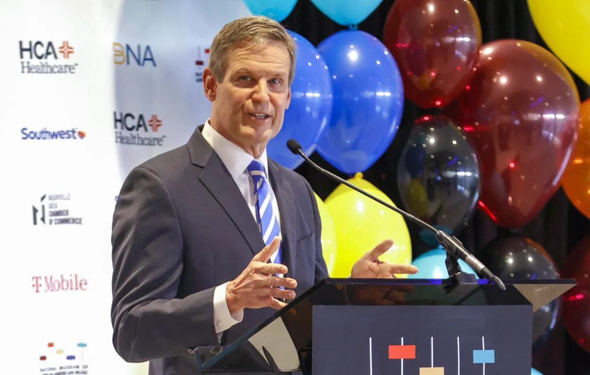 Tennessee Governor Bill Lee in Nashville, Tenn., on Jan. 18, 2021. (Jason Kempin/Getty Images)