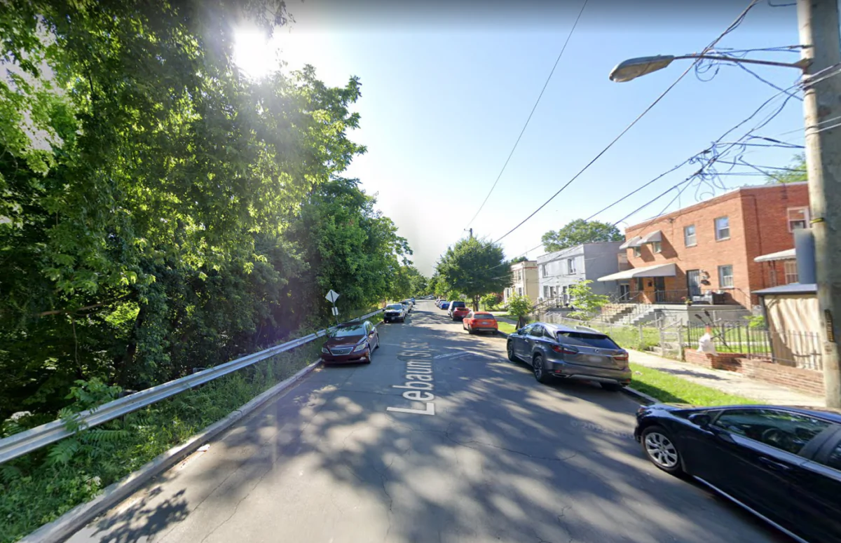 Lebaum Street in Washington in June 2022. (Google Maps/Screenshot via The Epoch Times)