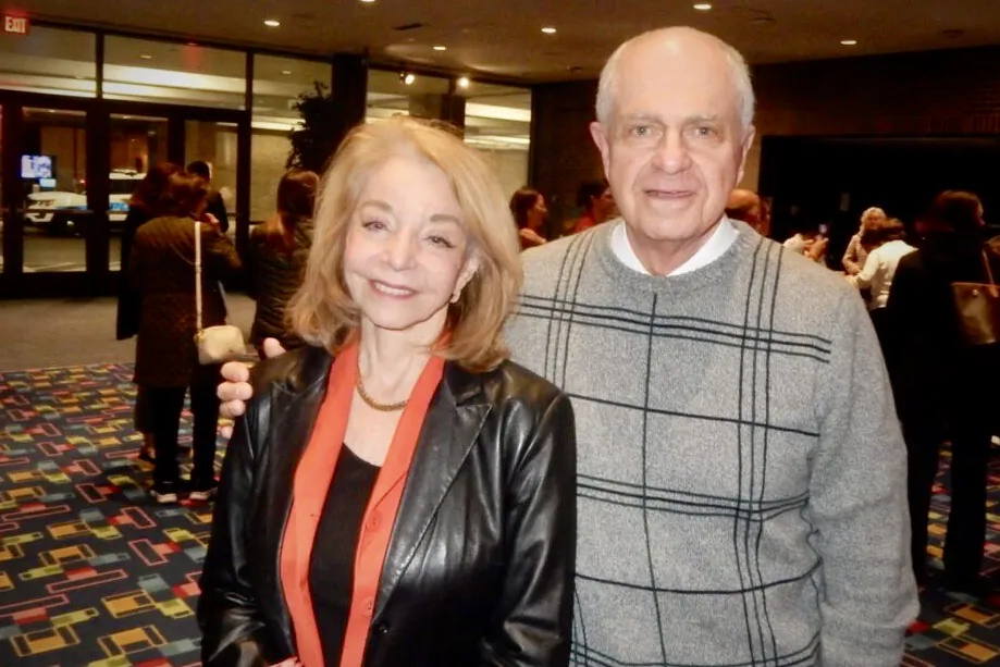 Paula and Roger Wangerin attend Shen Yun Performing Arts at the Performing Arts Center at Purchase College, N.Y., on April 22, 2023. (Weiyong Zhu/The Epoch Times)