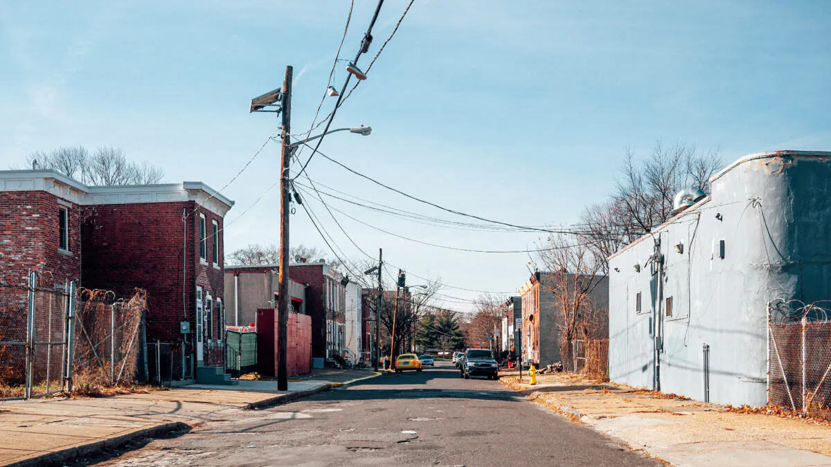 Camden, New Jersey, in a file photo. Experts say that 'climate justice' policies will result in higher energy costs for Americans and transfer wealth from the poor to wealthy. (Getty Images)