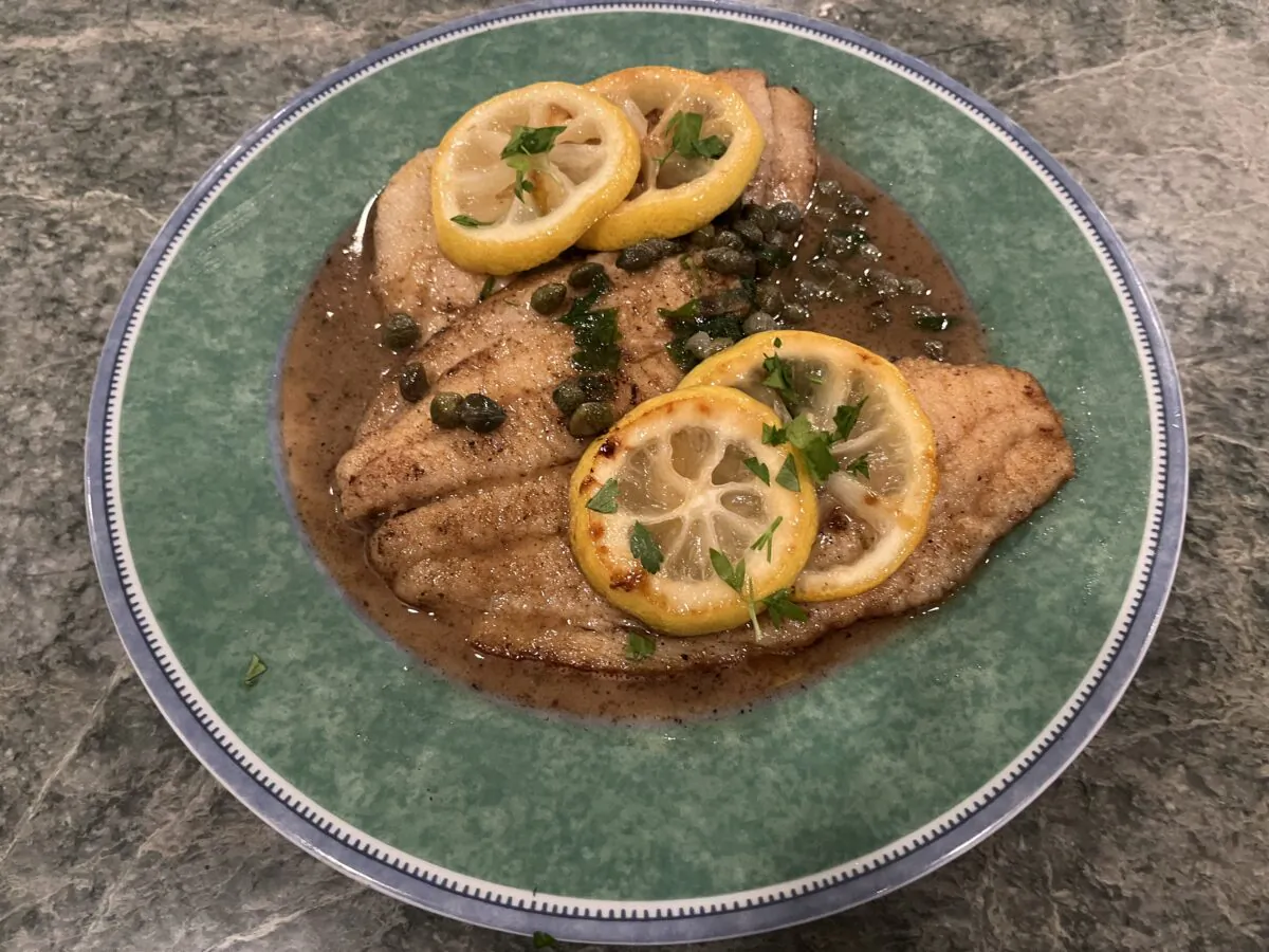 Wine and capers give this dish some pizzazz. (Diane Rossen Worthington/TNS)