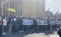 Hongkongers Rallied in London to Support Primary Election Defendants