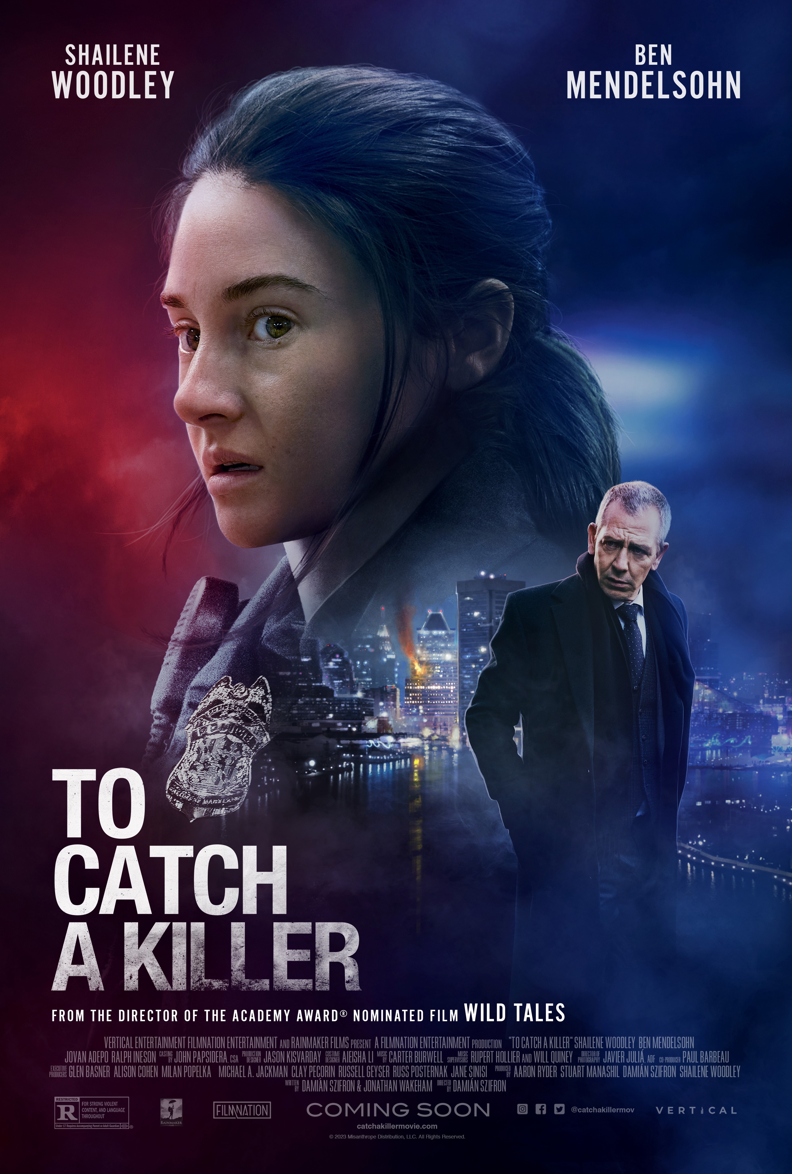 Movie poster for “To Catch a Killer.” (Vertical Entertainment)