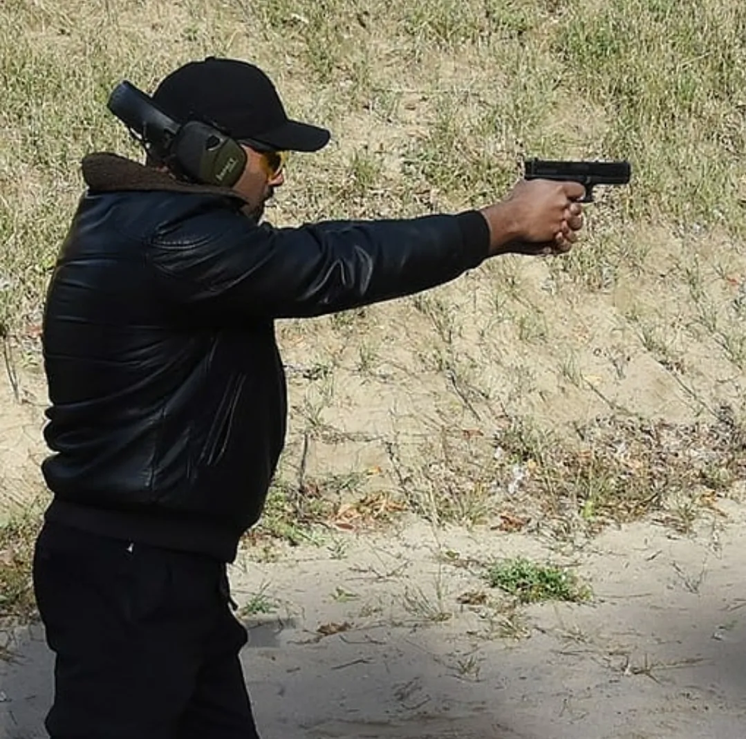 Ontario competitive shooter Baz Kanda has to leave Canada to train and compete in international sport shooting events due to the federal government's proposed gun ban. (Courtesy of Baz Kanda)