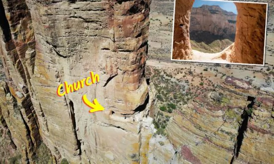 Climb of Faith: The Only Way to This Christian Church Carved Into Cliff in Ethiopia Centuries Ago