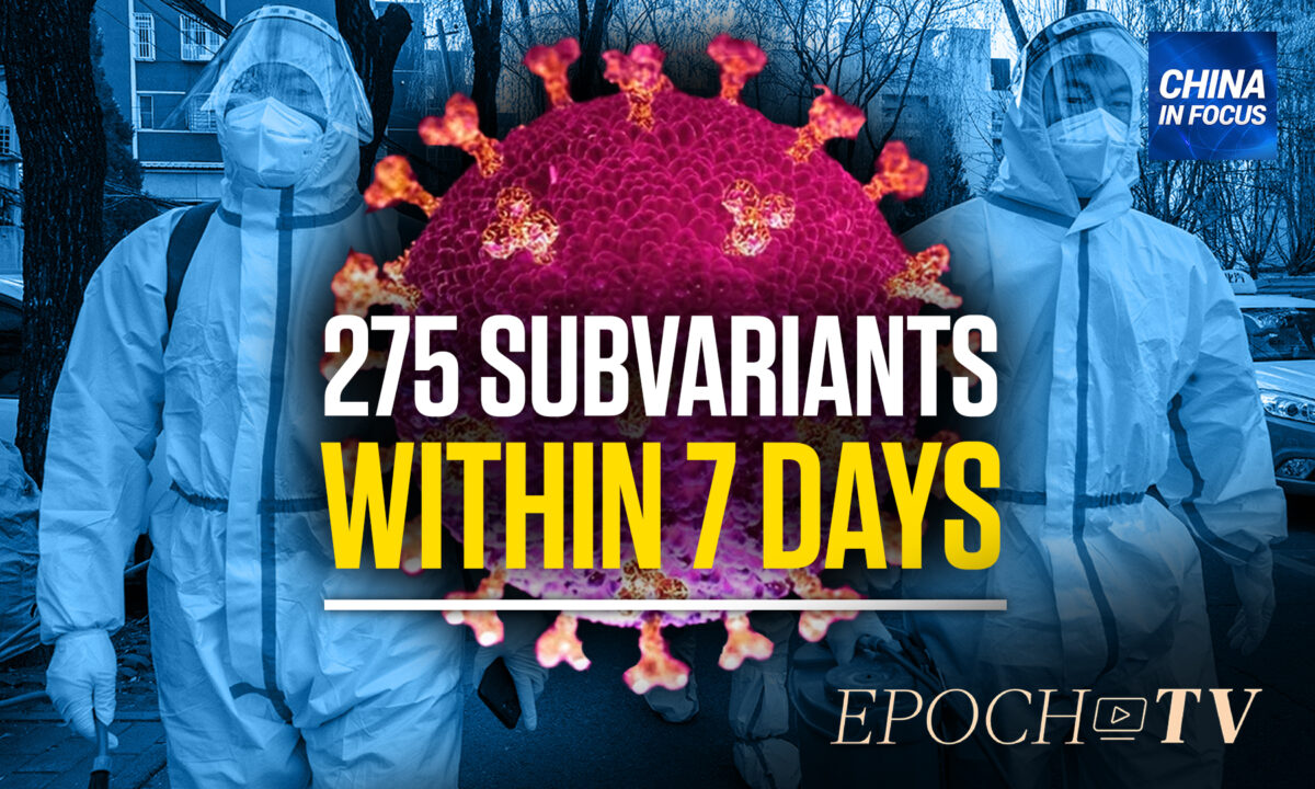 NextImg:China Detects 275 New COVID-19 Subvariants