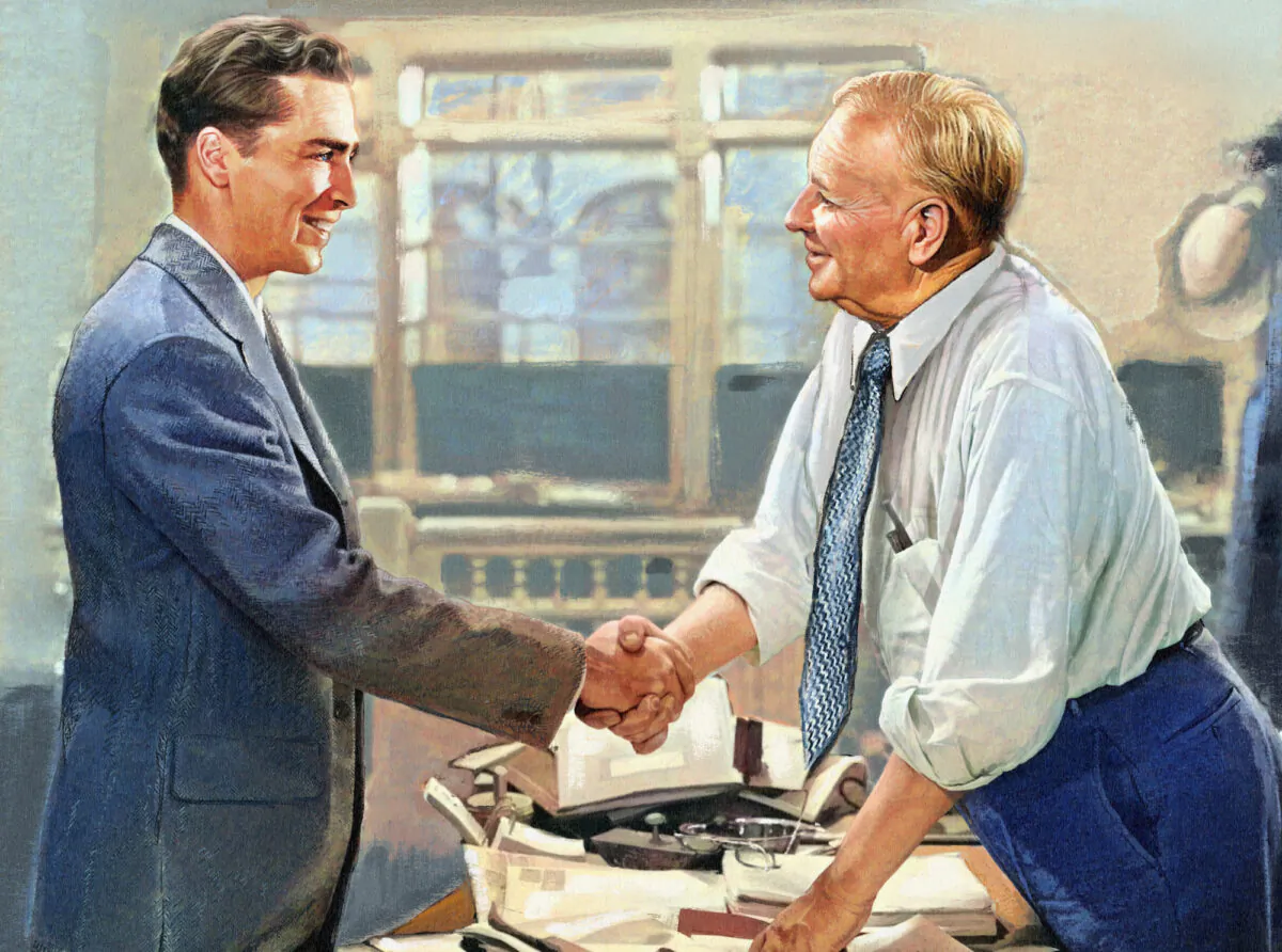 "Your word was your bond," and business was "done on a handshake," reader Elaine Pierce recalls. (Biba Kayewich)