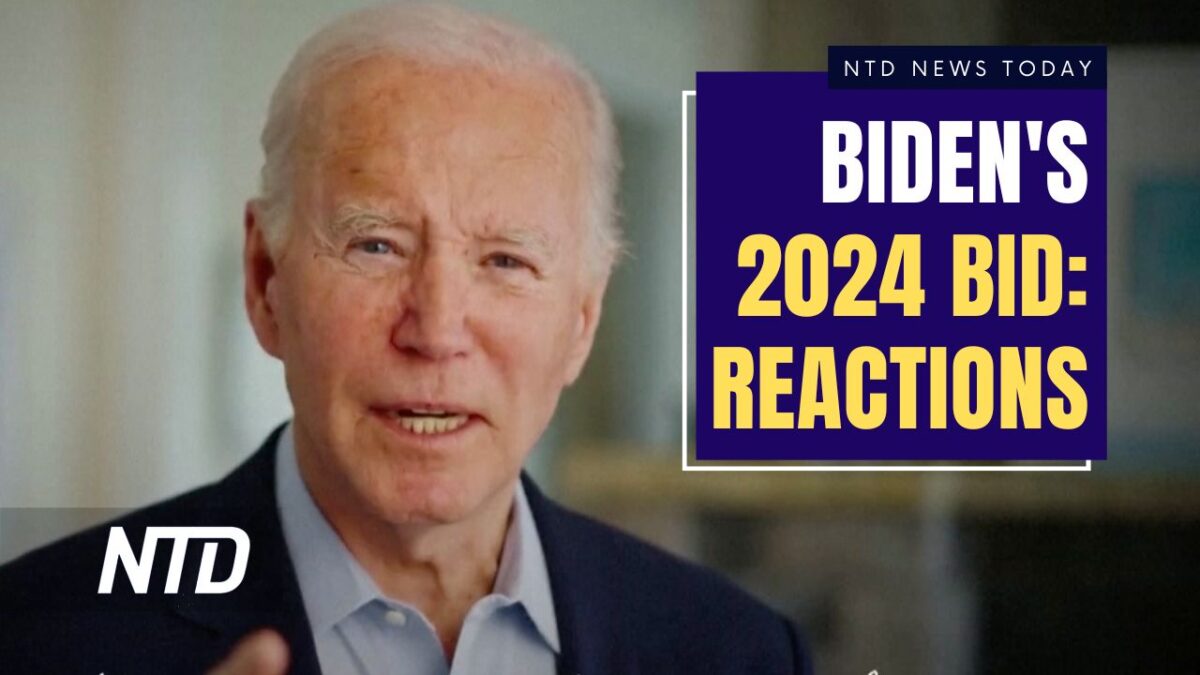 NextImg:NTD News Today (April 25): Trump Weighs In on Biden’s Announcement; No Primary Debates Shows System Is Rigged: RFK Jr.